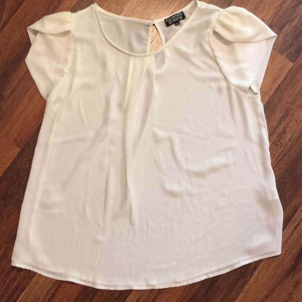 Papermoon Petite for Stitch Fix Bastille Tulip Sleeve Blouse
